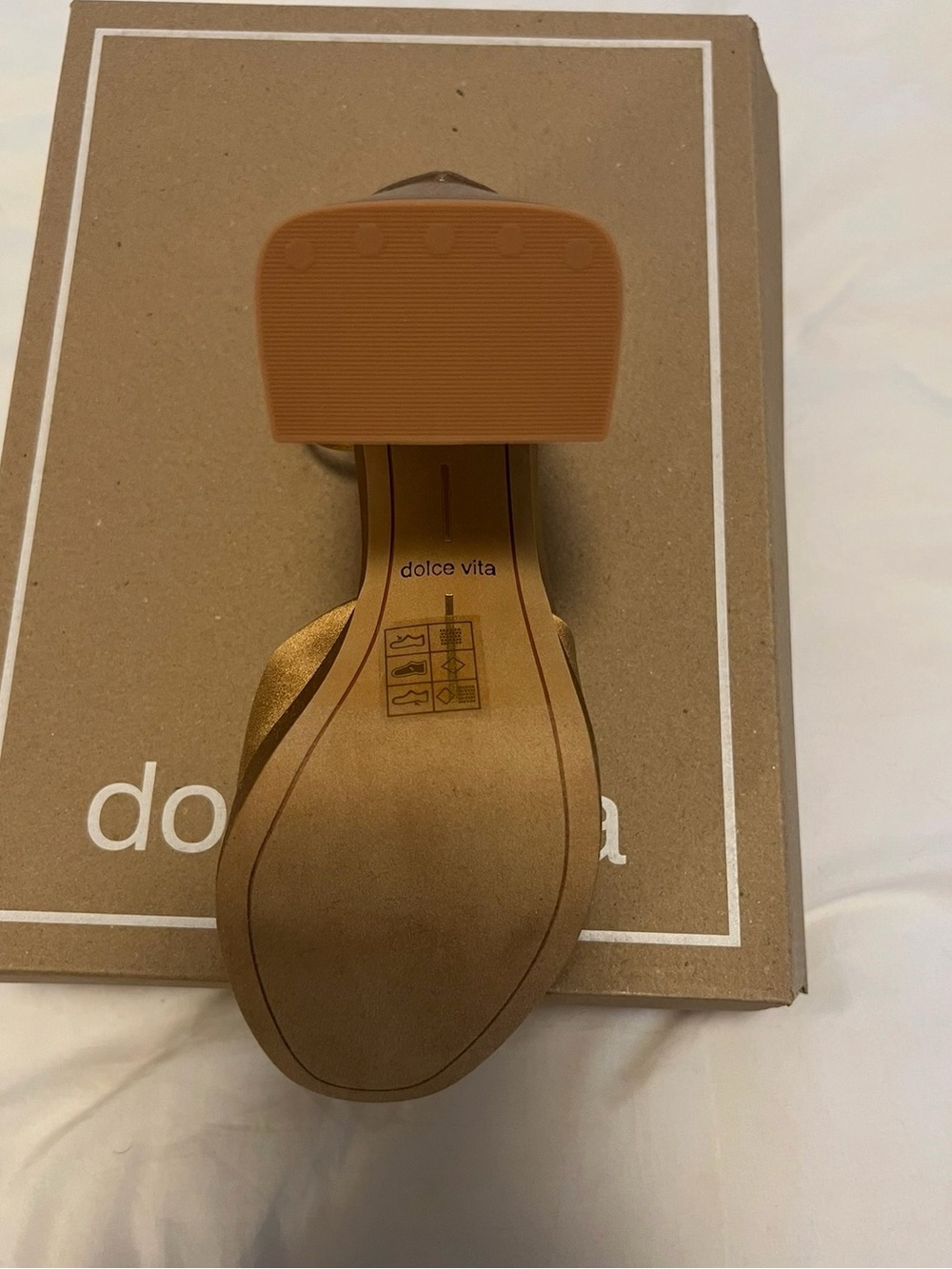 Dolce Vita Platform Sandal with Ankle Strap - Picture 4 of 6